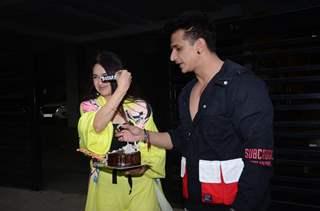 Yuvika Chaudhary celebrates her birthday with hubby Prince Narula