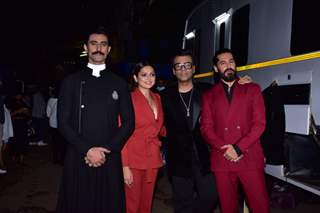 Kunal Kapoor, Drashti Dhami, Dino Morea, Karan Johar at the promotions of The Empire