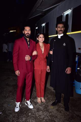 Dino Morea, Drashti Dhami, and Kunal Kapoor at the promotions of The Empire