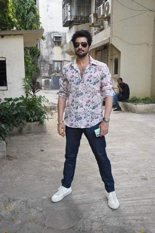Raqesh Bapat spotted in the city