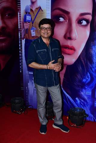 Sachin Pilgaonkar spotted at the screening of The Broken News