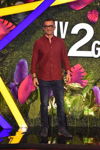 Sanjay Suri spotted at SonyLIV 2.0 Relaunch Red Carpet event