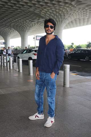 Sundeep Kishan spotted at Mumbai airport