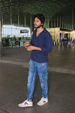 Sundeep Kishan spotted at Mumbai airport