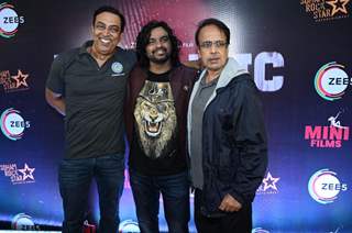 Vishal Furia, Vindu Dara Singh and Anant Mahadevan snapped at the premiere of film Forensic