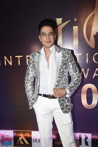 Shivam sharma clicked at The International Iconic Awards 2022