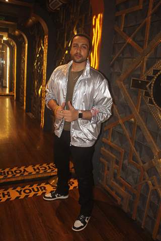 Adhyayan Suman clicked at the Press Conference Of his upcoming film Hanky Panky 