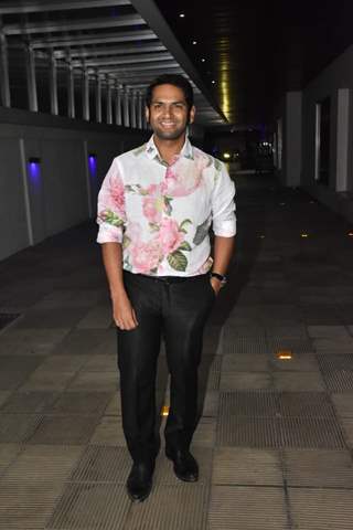 Sharib Hashmi clicked at Huma Qureshi birthday bash in Bandra