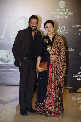Anup Soni, Juhi Babbar grace the red carpet of Manish Malhotra’s Mijwan Couture show