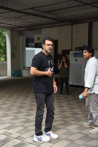 Harman Baweja spotted at the T-Series office in Andheri