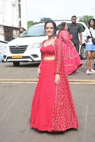 Sahejmeen Kaur spotted promoting Raksha Bandhan 