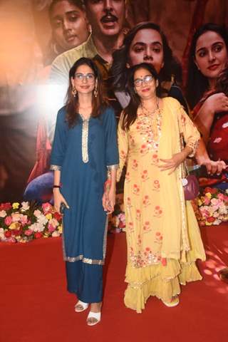 Aneri Vajani snapped at the screening of Raksha Bandhan in the city 
