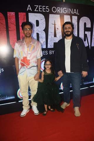 Gulshan Devaiah, Goldie Behl clicked at the premiere of Zee5 show Duranga