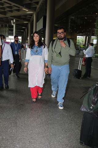 Ekta Kapoor, Anurag Kashyap snapped at the airport 