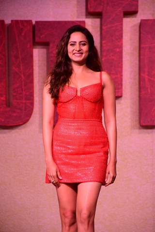 Sargun Mehta spotted at the Trailer launch of CuttPutlli 