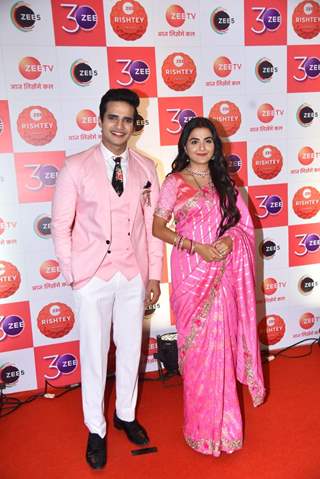 Debattama Saha grace the Red Carpet of Zee Rishtey Awards Nominations Party