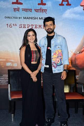 Vineet Kumar Singh, Pooja Pandey spotted at the trailer launch of the film Siya