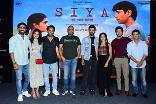 Vineet Kumar Singh, Pooja Pandey, Puri Jagannath spotted at the trailer launch of the film Siya