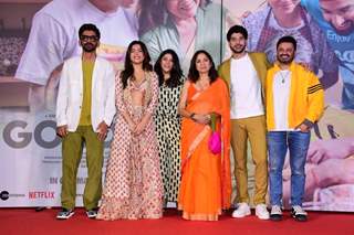 Sunil Grover, Rashmika Mandanna, Neena Gupta, Pavail Gulati, Ekta Kapoor spotted at Trailer launch of Goodbye  