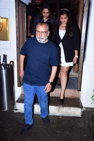 Pankaj Kapur spotted at Mira Rajput Kapoor's Birthday Bash