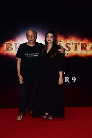 Mahesh Bhatt attend the screening of Brahmastra
