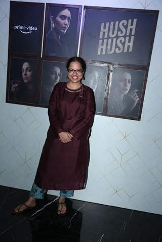 Tanuja Chandra snapped at Hush Hush trailer launch at JW Marriott in Juhu