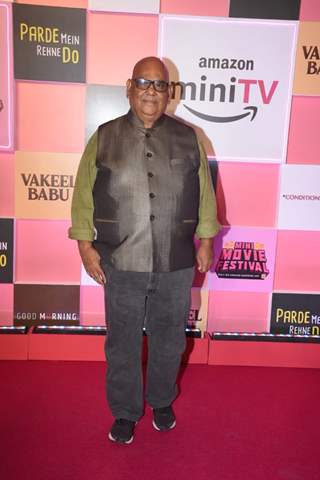 Satish Kaushik snapped at the Amazon MiniTV movie festival
