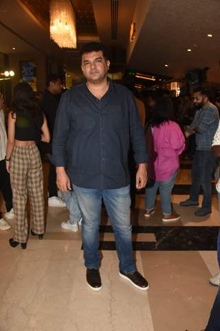 Siddharth Roy Kapur spotted at screening of DoctorG 