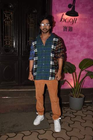 Harsh Rajput clicked at Addite Malik’s birthday bash last night