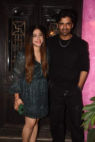 Mohit Malik and Addite Malik clicked at Addite Malik’s birthday bash last night