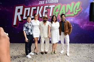 Jason Tham, Nikita Dutta, Bosco Martis, Aditya Seal snapped at Rocket Gang trailer launch