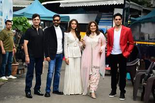 Ajay devgn, Sidharth Malhotra, Rakul Preet Singh, Archana Puran Singh spotted on the set of Kapil Sharma Show 