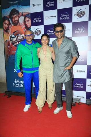 Shashank Khaitan, Kiara Advani, Vicky Kaushal