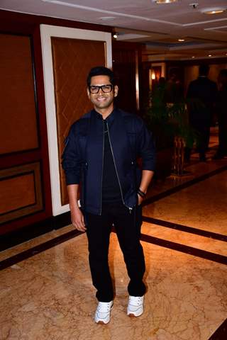 Sharib Hashmi snapped at trailer launch of Mission Majnu