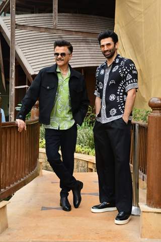 Anil Kapoor, Aditya Roy Kapur snapped promoting Web Series The Night Manager in the city  