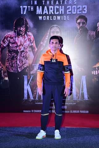 Anand Pandit snapped at press conferance of Underworld Ka Kabzaa in the city 