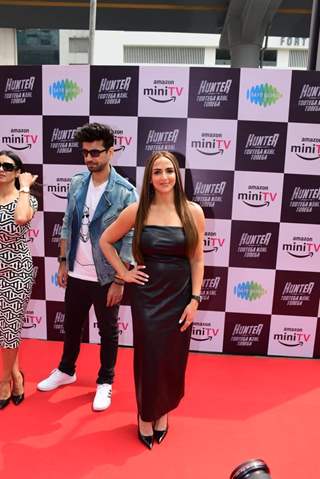  Esha Deol, Karanvir Sharma and others celebs snapped at the trailer launch of Hunter Tootega Nahi Todega 