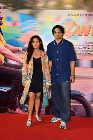 Richa Chadha, Ali Fazal attend the premiere of Zwigato