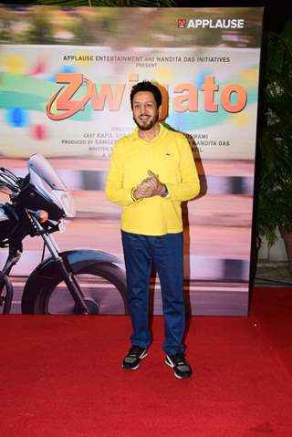 Gurdas Maan attend the premiere of Zwigato