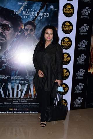 Poonam Dhillon  grace the premiere of Underworld ka Kabzaa