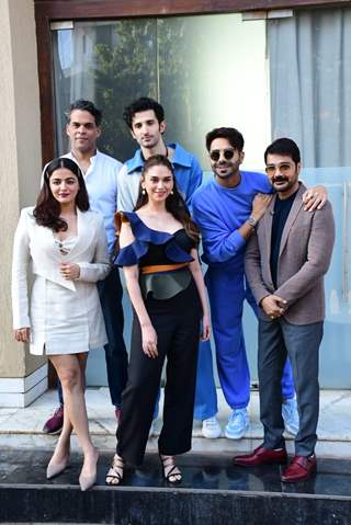 Aditi Rao Hydari, Prosenjit Chatterjee, Aparshakti Khurana, Wamiqa Gabbi, Sidhant Gupta snappped promoting Jubilee 