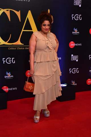 RJ Malishka grace red carpet of the 5th edition of Critics’ Choice Awards