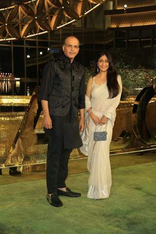 Ashutosh Gowariker, Sunita Gowariker attend the opening of the Nita Mukesh Ambani Cultural Centre