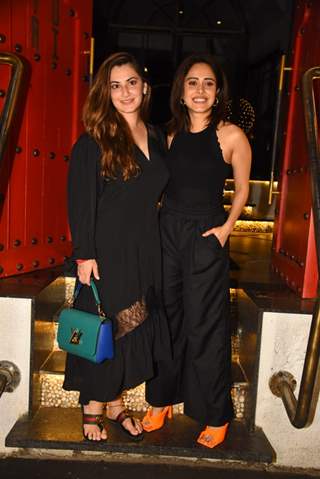 Nushrratt Bharuccha and Shivaleeka Oberoi snapped at Tori restaurant