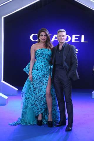 Priyanka Chopra, Richard Madden attend the premiere of Citadel 