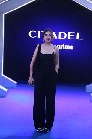 Prajakta Koli attend the premiere of Citadel