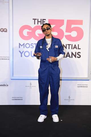 MC Stan attend the GQ35 Most Influential Young Indians