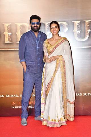 Prabhas, Kriti Sanon snapped at the trailer launch of Adipurush