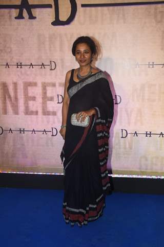 Tannishtha Chatterjee grace the premiere of Dahaad