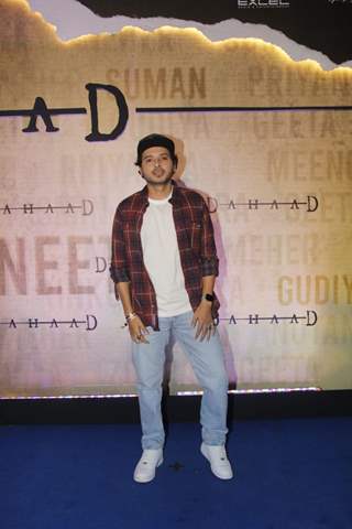 Divyendu Sharma grace the premiere of Dahaad